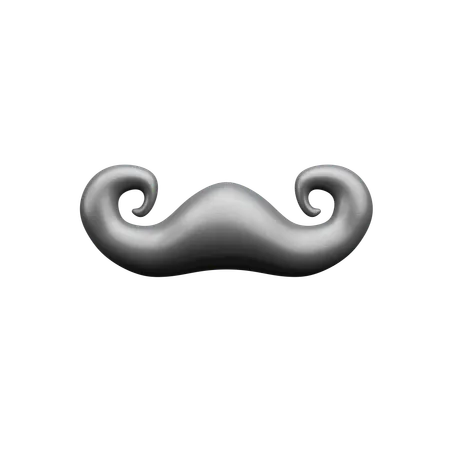 Father Mustache  3D Icon