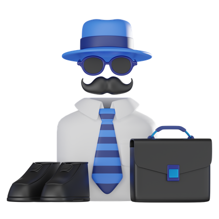 아버지 세트 의류  3D Icon