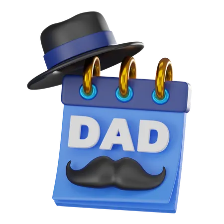 父の日  3D Icon
