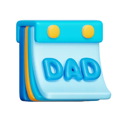 Fathers Day  3D Icon