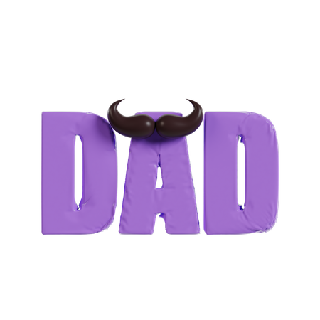 Fathers Day  3D Icon