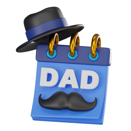 Fathers Day  3D Icon