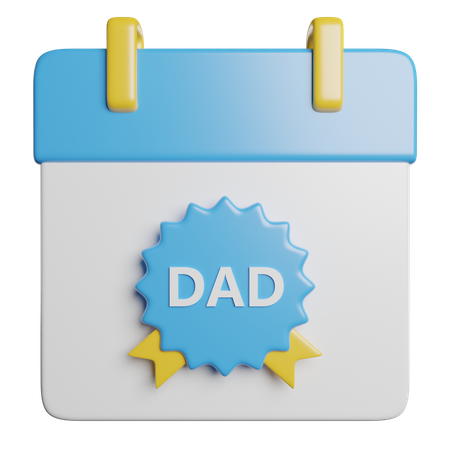 Fathers Day  3D Icon