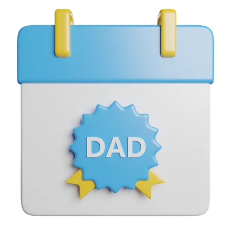 Fathers Day  3D Icon