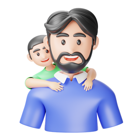 Fathers Day  3D Icon