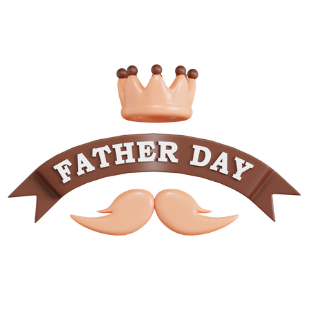 Fathers Day  3D Icon