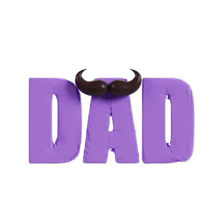 Fathers Day  3D Icon