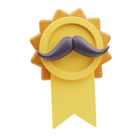 Fathers Day Medal  3D Icon