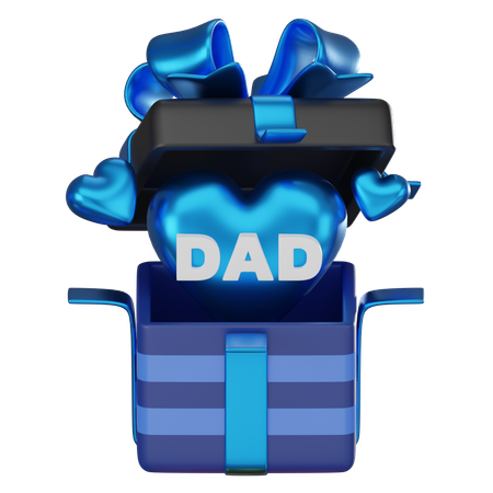 Fathers Day Surprise  3D Icon