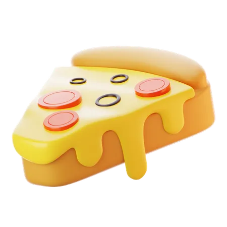 Fatia de pizza  3D Icon