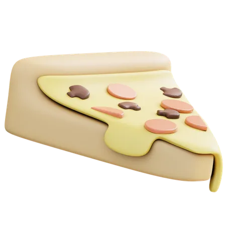 Fatia de pizza  3D Icon