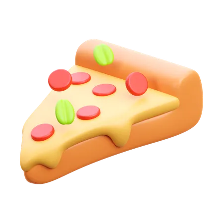 Fatia de pizza  3D Icon