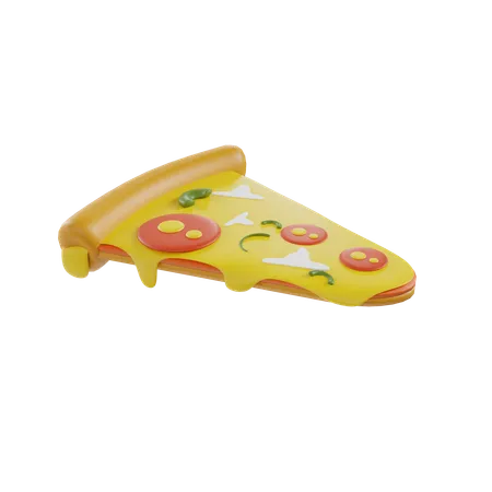 Fatia de pizza  3D Icon