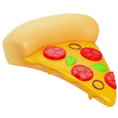 Fatia de pizza  3D Icon