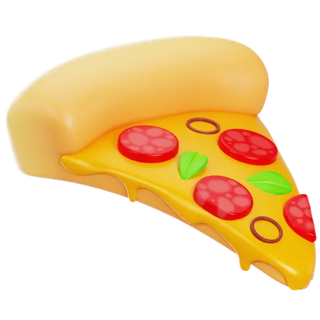 Fatia de pizza  3D Icon