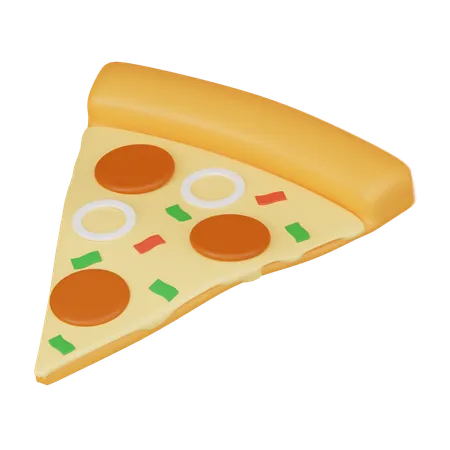 Fatia de pizza  3D Icon