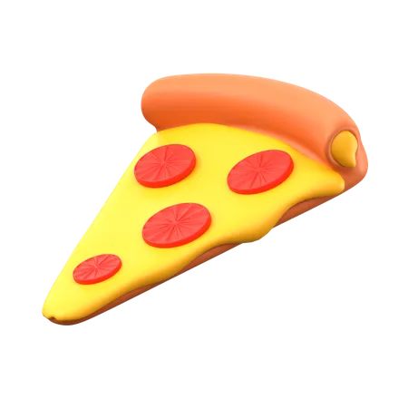 Fatia de pizza  3D Icon