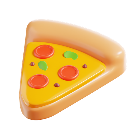 Fatia de pizza  3D Icon