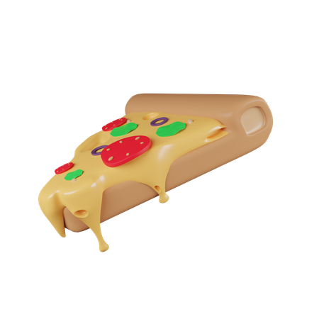 Fatia de pizza  3D Icon