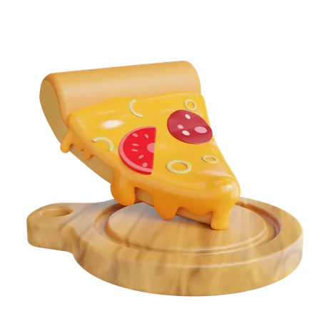 Fatia de pizza  3D Icon