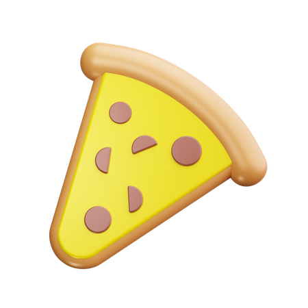 Fatia de pizza  3D Icon