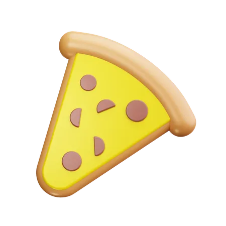 Fatia de pizza  3D Icon