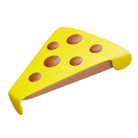 Fatia de pizza  3D Icon