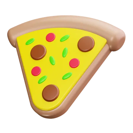 Fatia de pizza  3D Icon