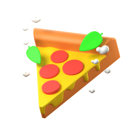 Fatia de pizza  3D Icon