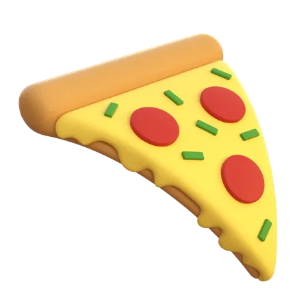 Fatia de pizza  3D Icon