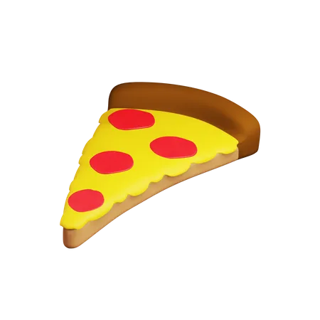 Fatia de pizza  3D Icon