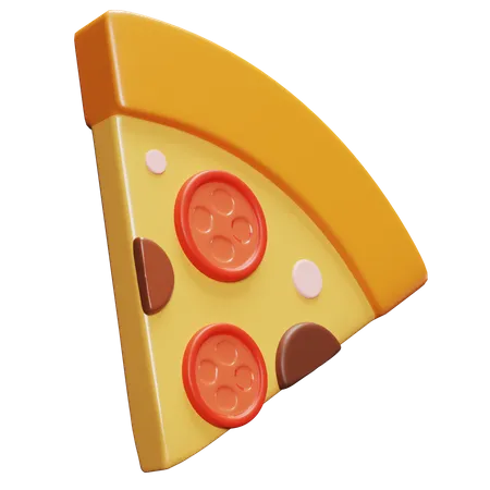 Fatia de pizza  3D Icon