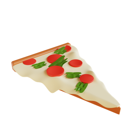 Fatia de pizza  3D Icon
