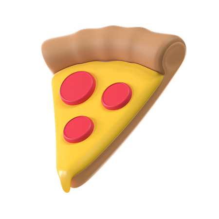 Fatia de pizza  3D Icon