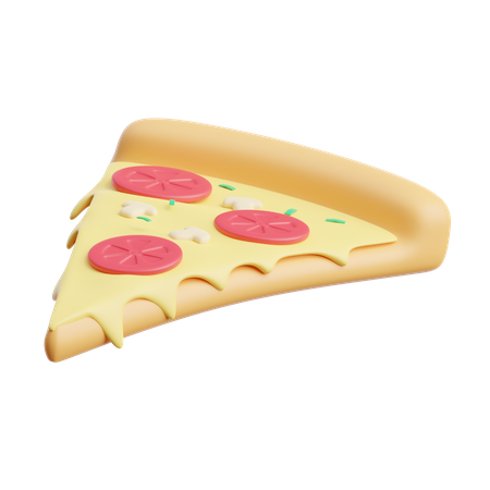 Fatia de pizza  3D Icon