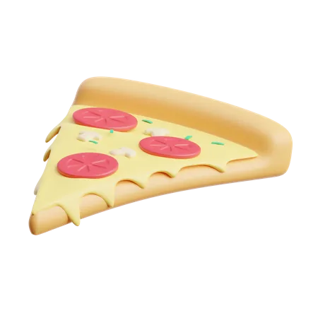 Fatia de pizza  3D Icon