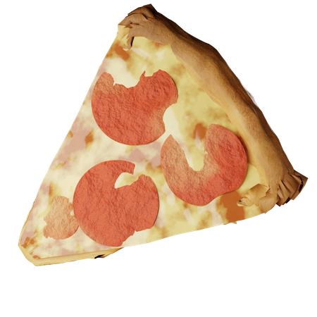 Fatia de pizza  3D Icon