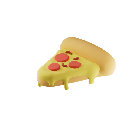 Fatia de pizza  3D Icon