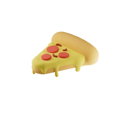 Fatia de pizza  3D Icon