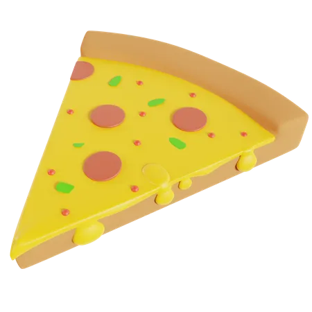 Fatia de pizza  3D Icon