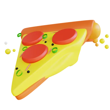 Fatia de pizza  3D Icon