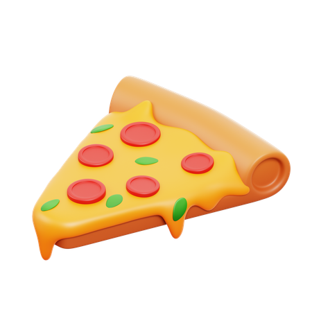 Fatia de pizza  3D Icon