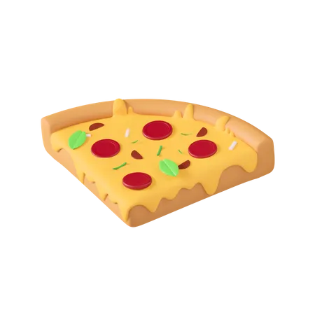 Fatia de pizza  3D Icon