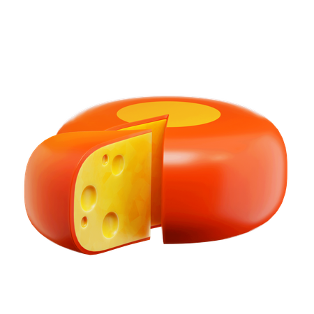 Fatia de queijo  3D Icon