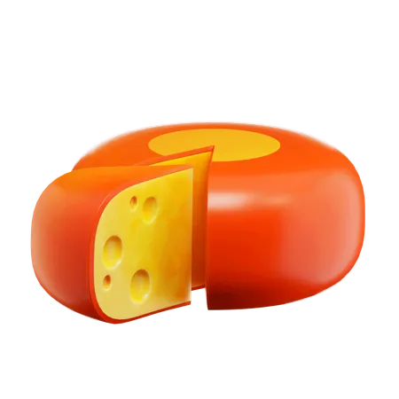 Fatia de queijo  3D Icon