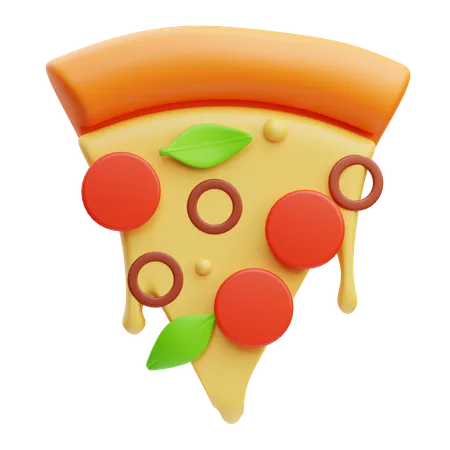 Fatia de pizza  3D Icon