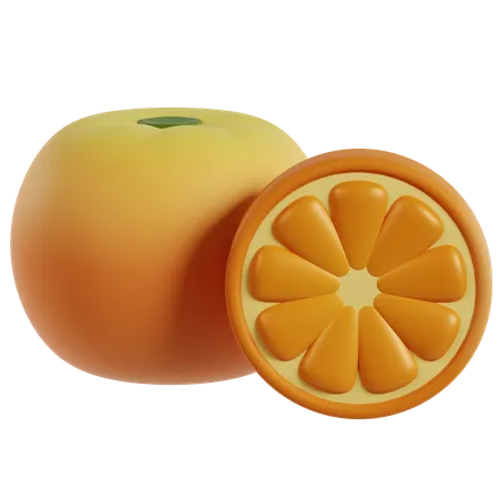 Fatias de laranja  3D Icon