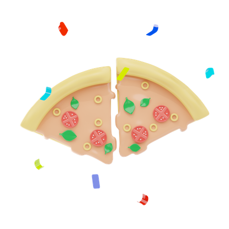 Fatias de pizza  3D Icon