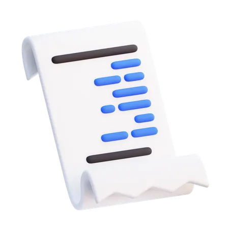 Conta  3D Icon