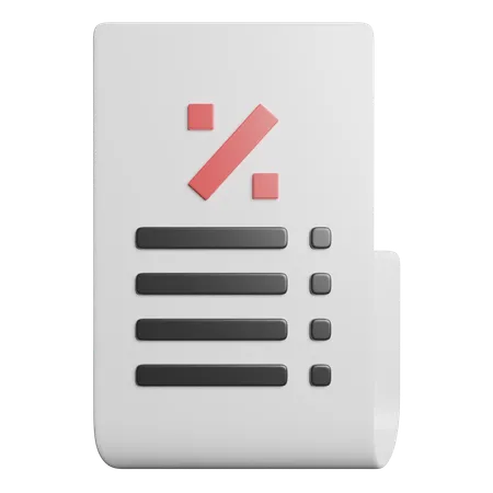 Conta  3D Icon